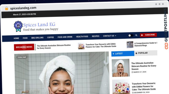 Publish Guest Post on spiceslandeg.com