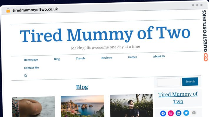 Publish Guest Post on tiredmummyoftwo.co.uk