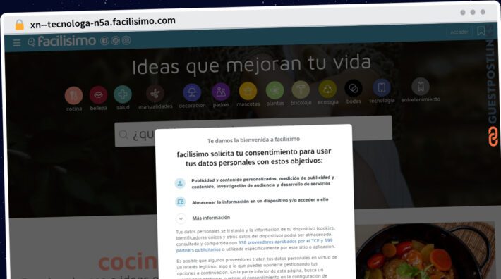 Publish Guest Post on xn--tecnologa-n5a.facilisimo.com