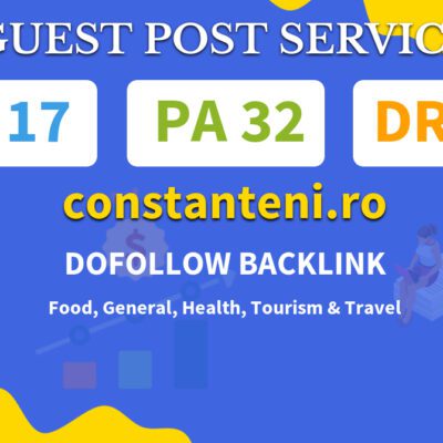 Buy Guest Post on constanteni.ro