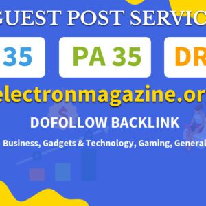 Buy Guest Post on electronmagazine.org