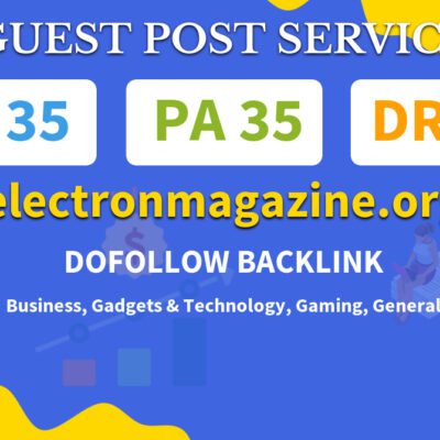 Buy Guest Post on electronmagazine.org