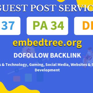 Buy Guest Post on embedtree.org