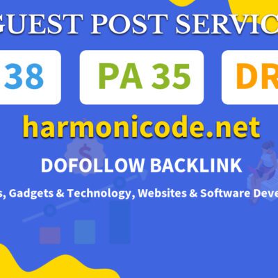 Buy Guest Post on harmonicode.net
