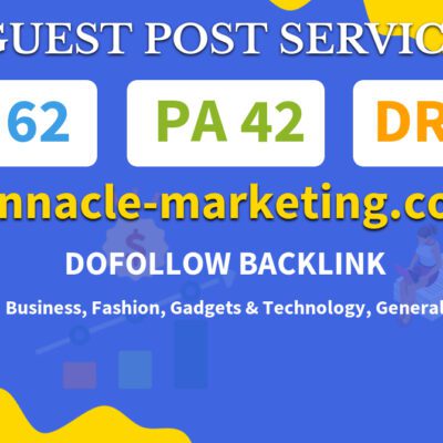 Buy Guest Post on pinnacle-marketing.com