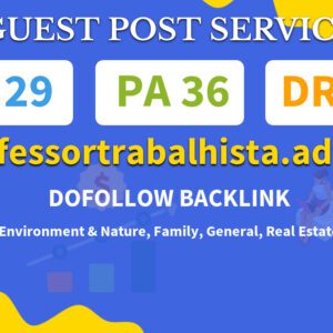 Buy Guest Post on professortrabalhista.adv.br