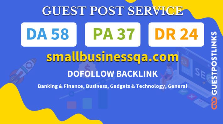 Buy Guest Post on smallbusinessqa.com