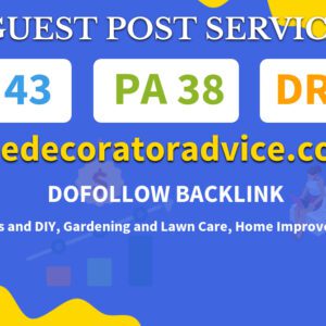 Buy Guest Post on thedecoratoradvice.com