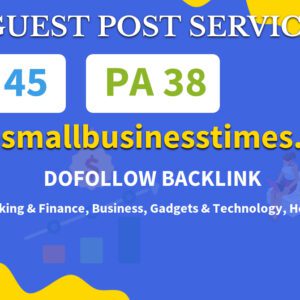 Buy Guest Post on thesmallbusinesstimes.org