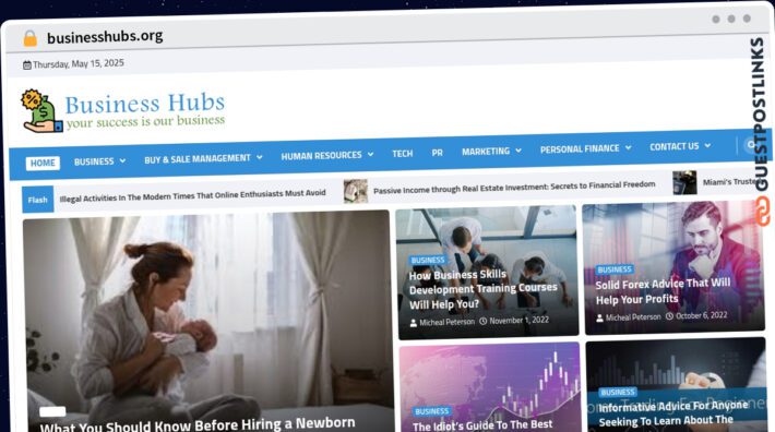 Publish Guest Post on businesshubs.org