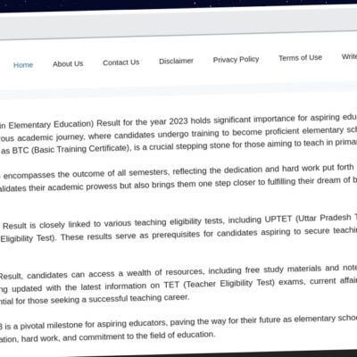 Publish Guest Post on deledresult.in
