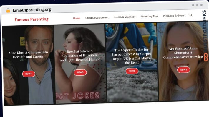 Publish Guest Post on famousparenting.org