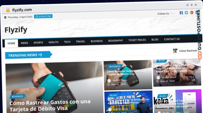 Publish Guest Post on flyzify.com