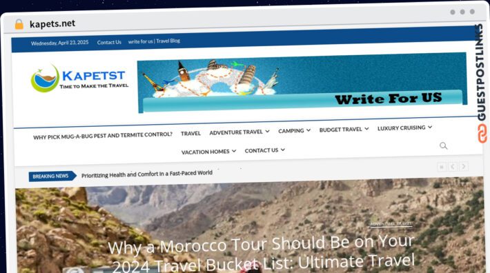 Publish Guest Post on kapets.net
