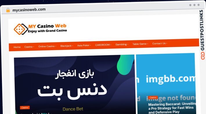 Publish Guest Post on mycasinoweb.com