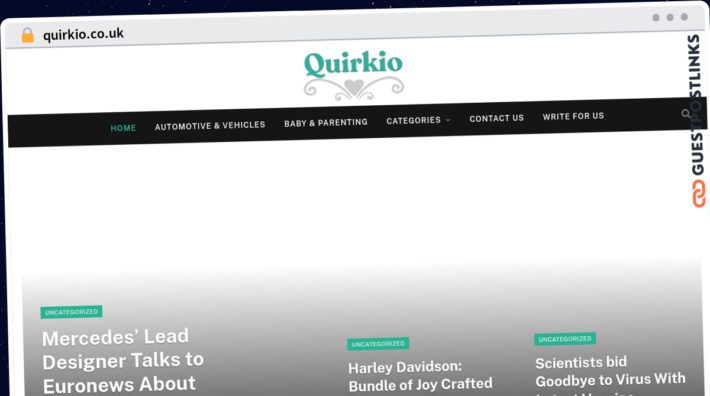 Publish Guest Post on quirkio.co.uk