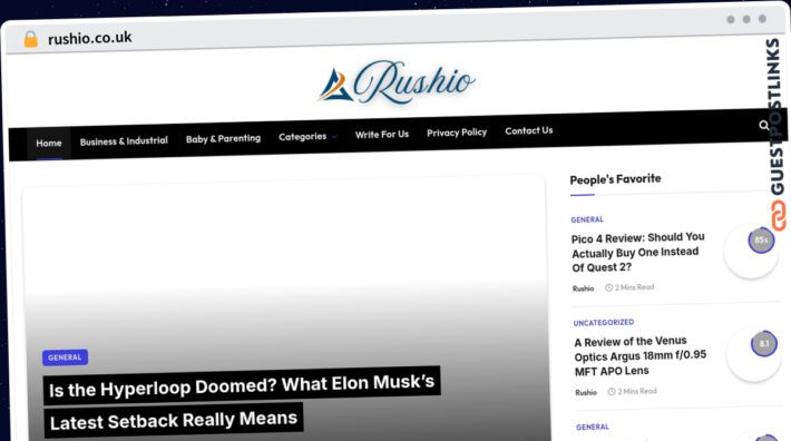 Publish Guest Post on rushio.co.uk