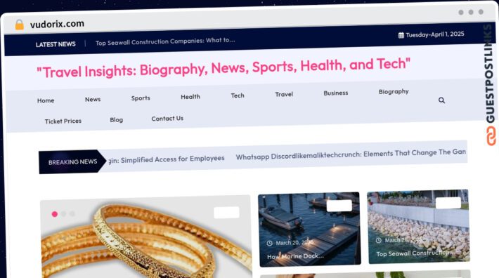 Publish Guest Post on vudorix.com