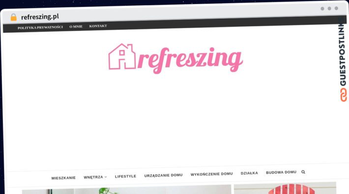 Publish Guest Post on refreszing.pl