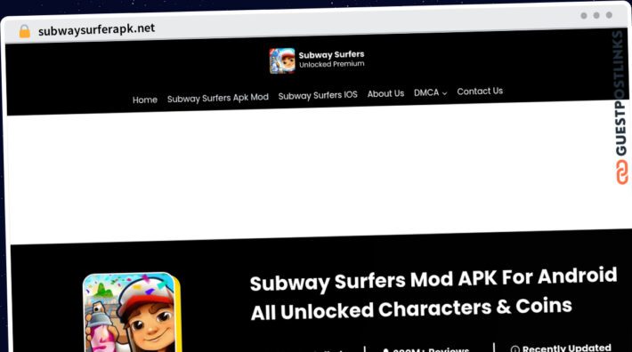 Publish Guest Post on subwaysurferapk.net