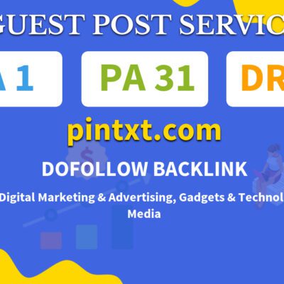 Buy Guest Post on pintxt.com
