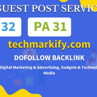 Buy Guest Post on techmarkify.com