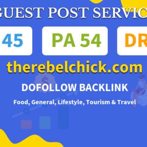 Buy Guest Post on therebelchick.com