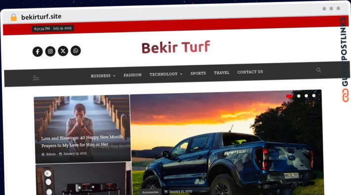 Publish Guest Post on bekirturf.site