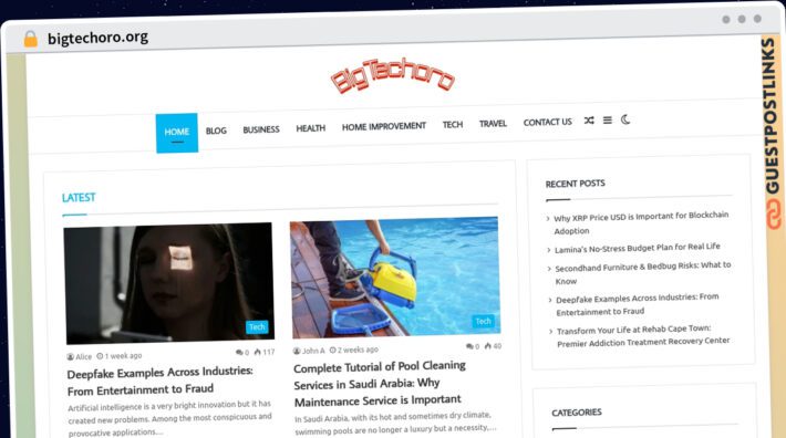 Publish Guest Post on bigtechoro.org