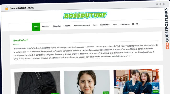 Publish Guest Post on bossduturf.com