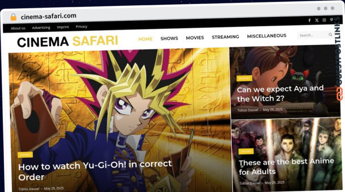 Publish Guest Post on cinema-safari.com