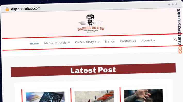 Publish Guest Post on dapperdohub.com