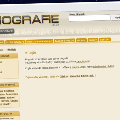 Publish Guest Post on ebiografie.cz