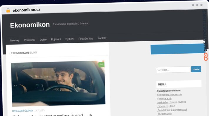 Publish Guest Post on ekonomikon.cz