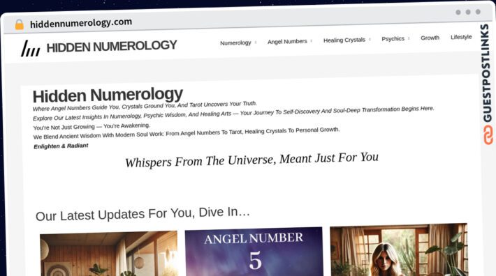 Publish Guest Post on hiddennumerology.com