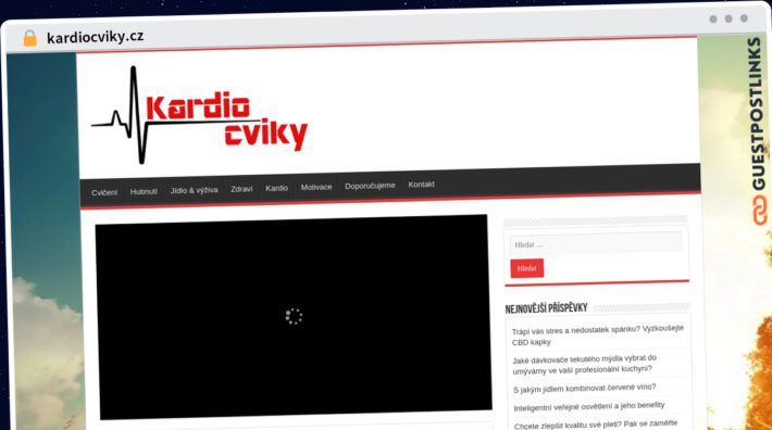 Publish Guest Post on kardiocviky.cz