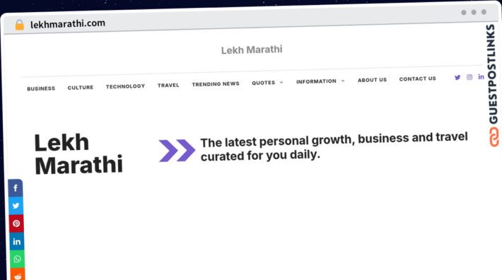 Publish Guest Post on lekhmarathi.com
