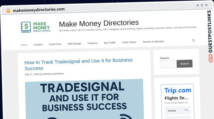 Publish Guest Post on makemoneydirectories.com