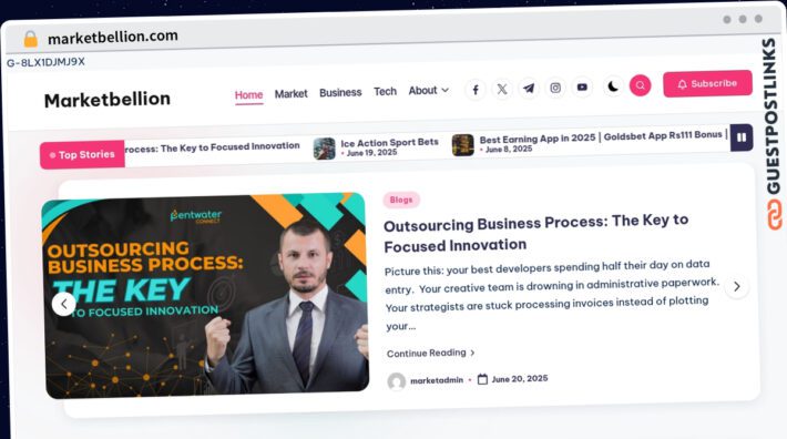 Publish Guest Post on marketbellion.com