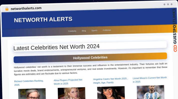 Publish Guest Post on networthalerts.com