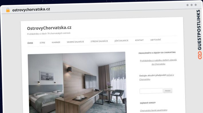 Publish Guest Post on ostrovychorvatska.cz