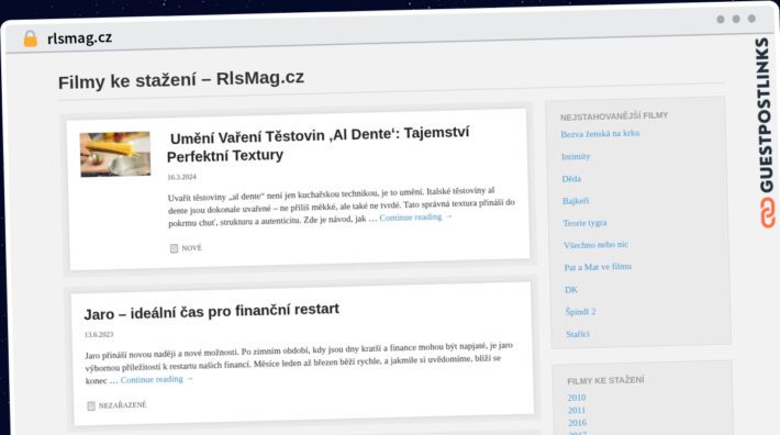 Publish Guest Post on rlsmag.cz