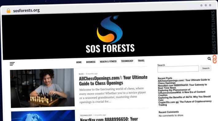 Publish Guest Post on sosforests.org