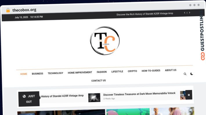 Publish Guest Post on thecobox.org