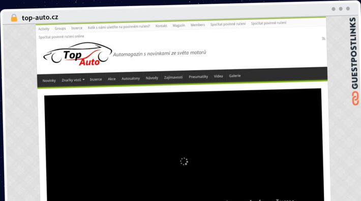 Publish Guest Post on top-auto.cz
