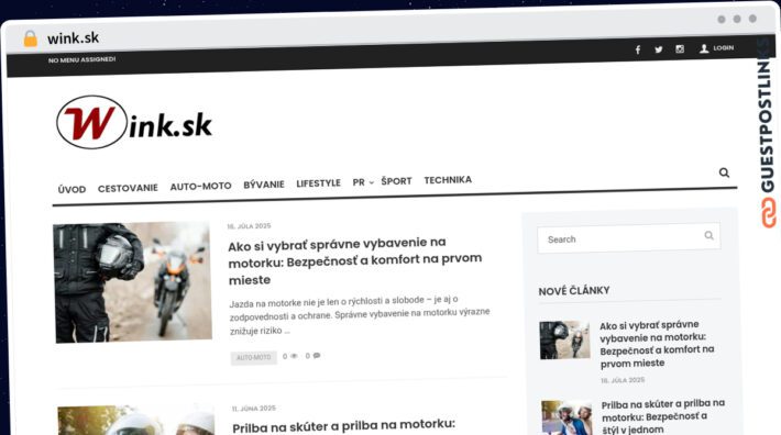 Publish Guest Post on wink.sk